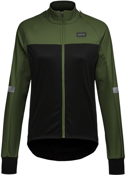 Gorewear Phantom Jacket - Black/Green Women's Small