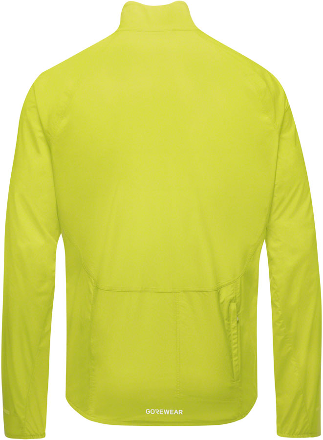 Gorewear Spinshift Windbreaker - Lime Yellow Men's Large