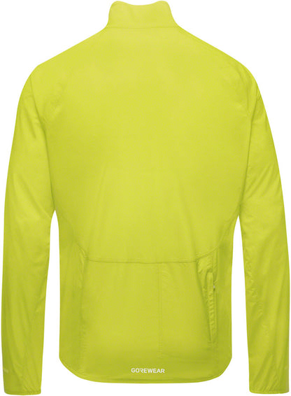 Gorewear Spinshift Windbreaker - Lime Yellow Men's Large