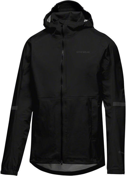 Gorewear Lupra Gore-Tex 2.0 Hooded Jacket - Black Men's Small