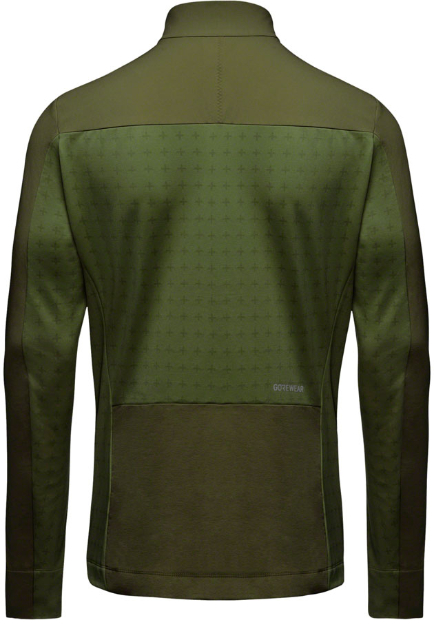 Gorewear Trail KPR Hybrid 1/2-Zip Jersey - Utility Green Men's Medium