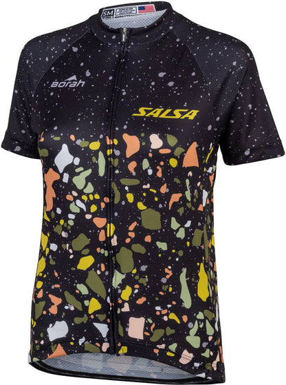 Salsa Women's Terrazzo Jersey - Medium Black