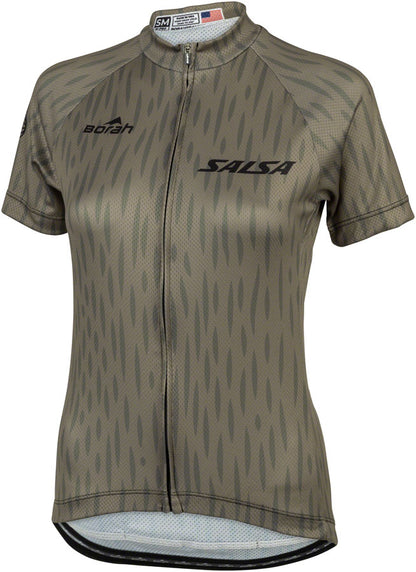 Salsa Women's Hinterland Jersey - Medium Olive Green