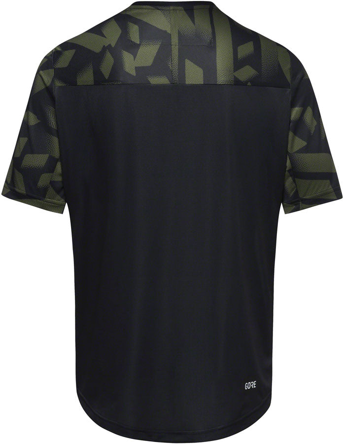 Gorewear Trail KPR Daily Jersey - Black/Green Men's Small
