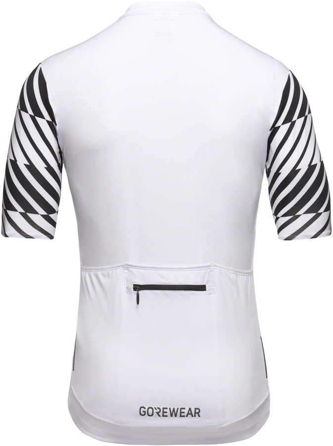 Gorewear Swiftride Optical Jersey - White/Black Men's Large