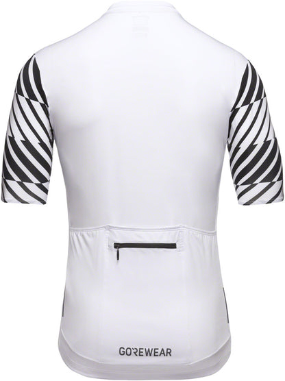 Gorewear Swiftride Optical Jersey - White/Black Men's Large