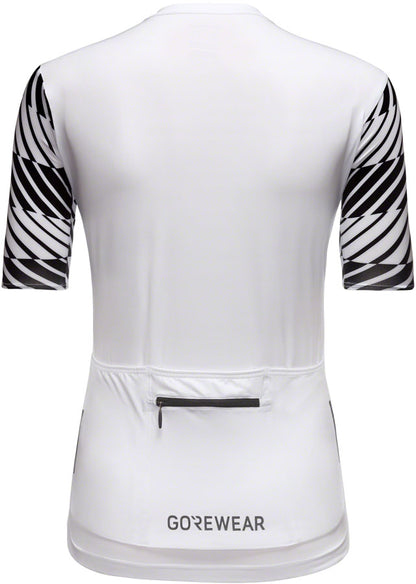 Gorewear Swiftride Optical Jersey - White/Black Women's Medium