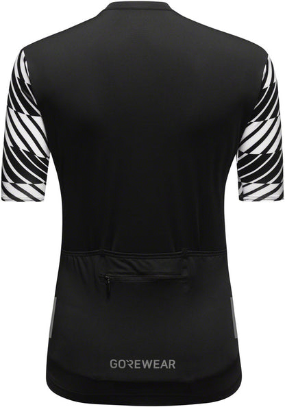 Gorewear Swiftride Optical Jersey - Black/White Women's Medium