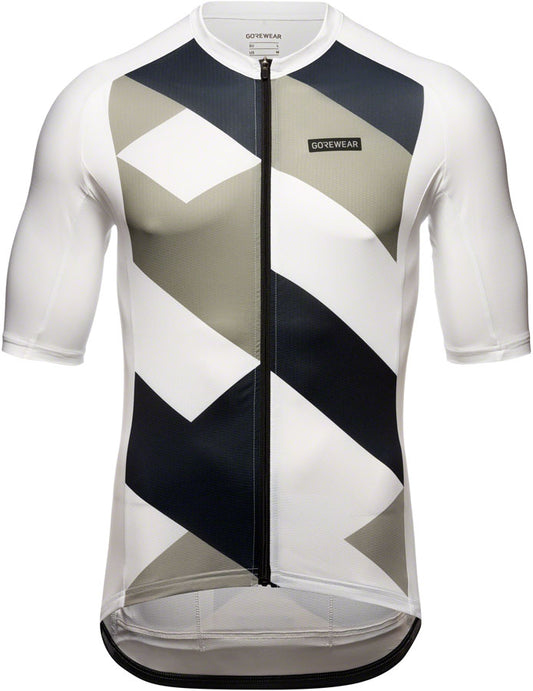 Gorewear Spirit Signal Jersey - White/Lab Gray Men's X-Large