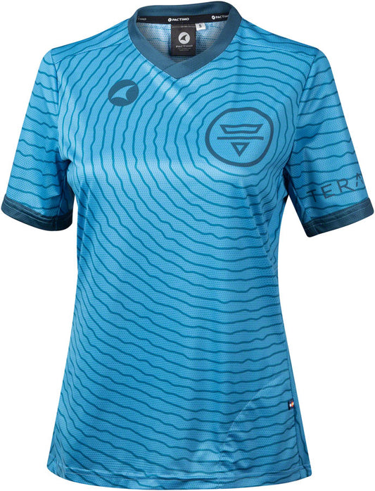 Teravail Monitor Jersey - Lake Blue/Steel Blue/Prussian Blue Women's X-Large
