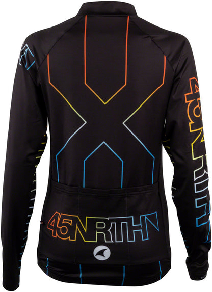 45NRTH Decade Long Sleeve Jersey - Women's Black Large