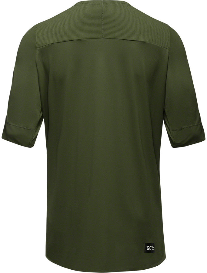 Gorewear Trail KPR Tech Jersey - Utility Green Men's Medium