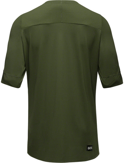 Gorewear Trail KPR Tech Jersey - Utility Green Men's Medium