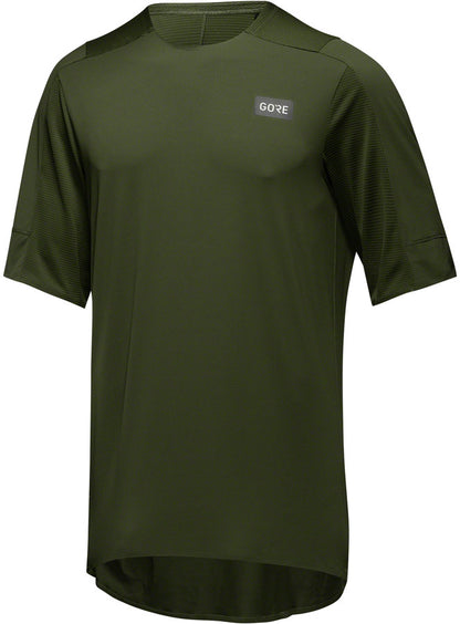 Gorewear Trail KPR Tech Jersey - Utility Green Men's Medium