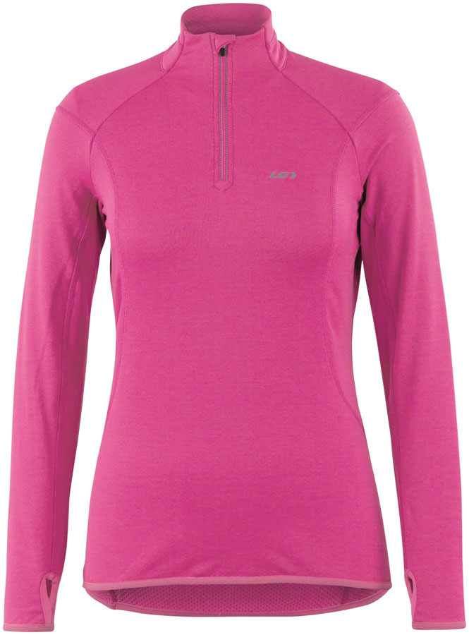 Garneau Edge 2 Long Sleeve Jersey - Peony Women's Large