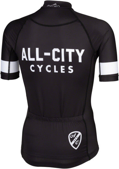 All-City Classic 4.0 Men's Jersey - Black White Medium