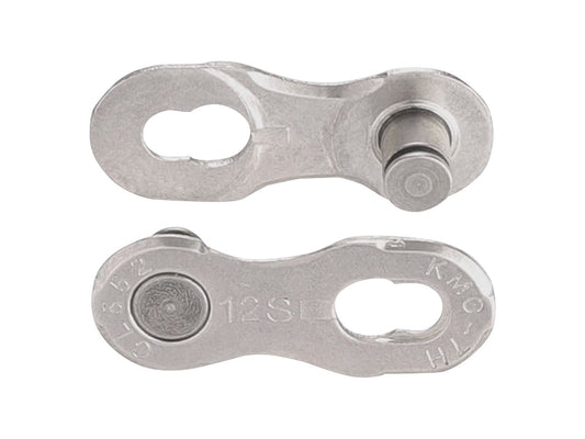 KMC MissingLink-12 Connector - 12-Speed Silver 2 Pairs/Card