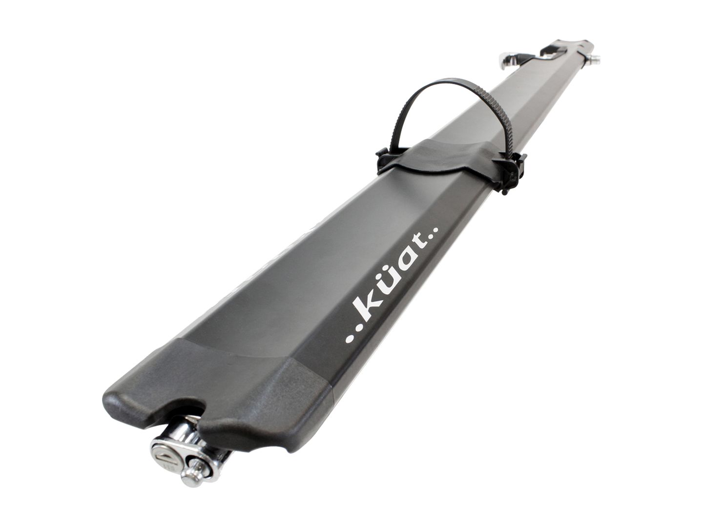 Kuat Trio Fork mounted bike rack Fits most racks and factory bars Black Polished Chrome