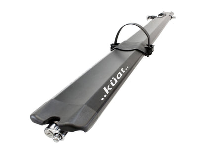 Kuat Trio Fork mounted bike rack Fits most racks and factory bars Black Polished Chrome