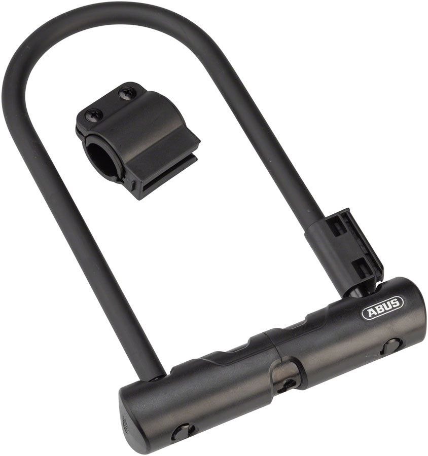 Abus Ultra 410 U-Lock - 3.9 x 9" Keyed Black Includes bracket