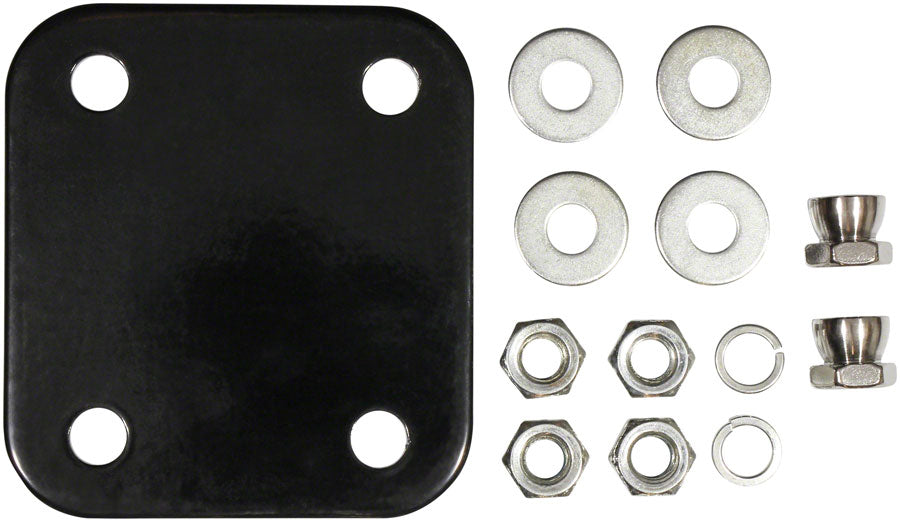 Kryptonite Evolution Ground Anchor Truck & Trailer Accessory Mounting Kit - BLK