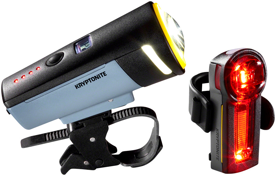 Kryptonite Incite X6/XBR Headlight/Taillight Set - Black