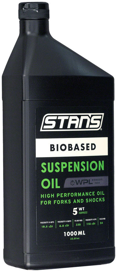 Stan's Biobased Suspension Oil - 5WT 1L