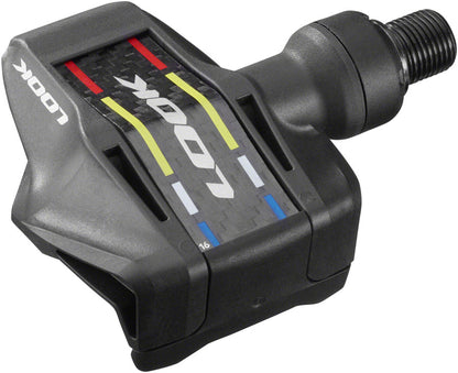 LOOK KEO Blade Carbon Pedals - Single Sided Clipless Chromoly 9/16" BLK 53mm QF 8Nm