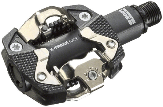 LOOK X-TRACK RACE Pedals - Dual Sided Clipless Chromoly 9/16