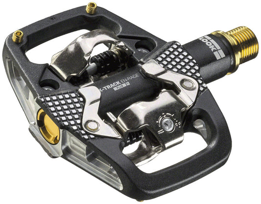 LOOK X-TRACK EN-RAGE PLUS Ti Pedals - Dual Sided Clipless Platform Titanium 9/16