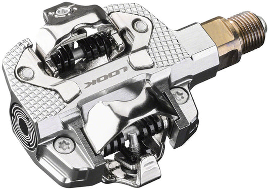 LOOK X-TRACK Single Power Pedals - Dual Sided Clipless Chromoly  9/16