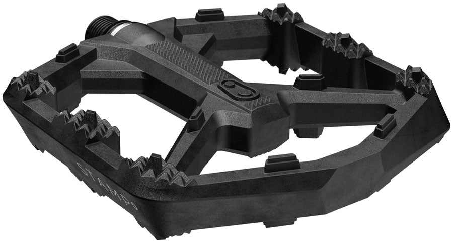 Crankbrothers Stamp 0 Pedals - Platform Composite 9/16" Black Large