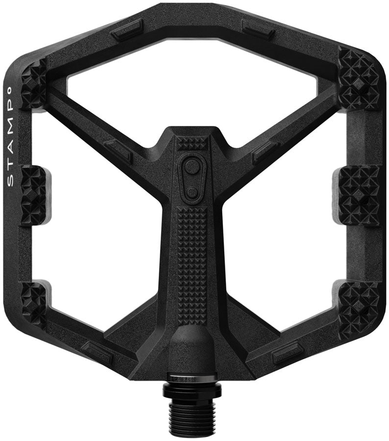 Crankbrothers Stamp 0 Pedals - Platform Composite 9/16" Black Large