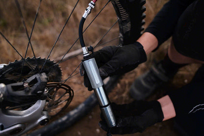 Lezyne Pocket Drive HV Frame Pump - Gloss Lite Gray