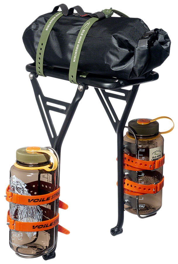 Old Man Mountain Elkhorn Rack - Front or Rear Mount Short Black