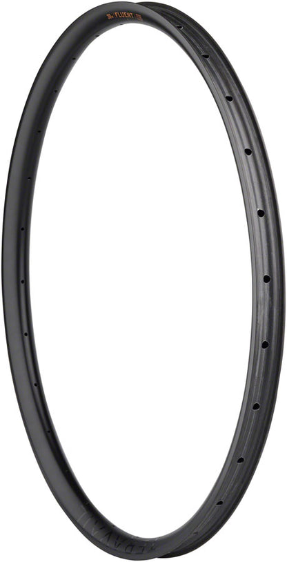 Teravail Fluent Mountain Rim - Front 29" Disc Brake Matte Carbon 28H