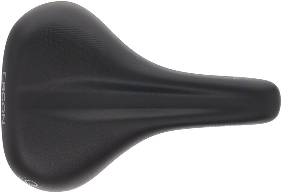 Ergon ST Gel Saddle - Chromoly Men's Small/Medium Black