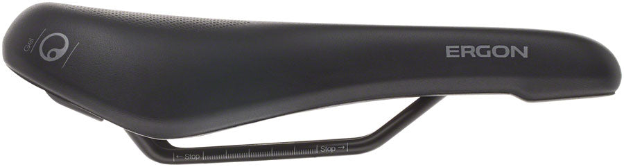 Ergon ST Gel Saddle - Chromoly Men's Small/Medium Black