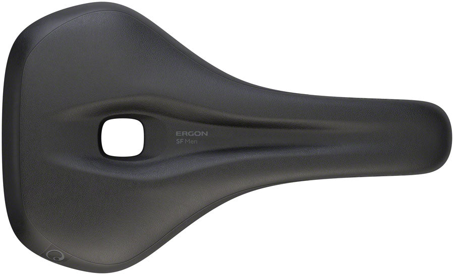 Ergon SF Saddle - Steel Black Mens Medium/Large