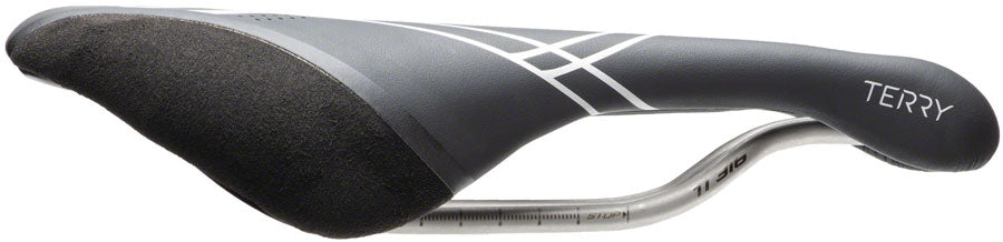 Terry Corta Saddle - Titanium Black Womens