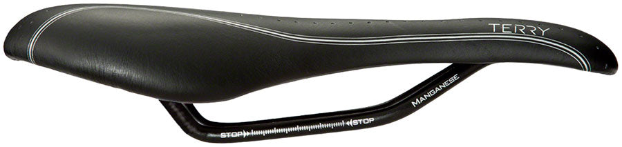 Terry FLX Gel Saddle - Manganese Black Women's