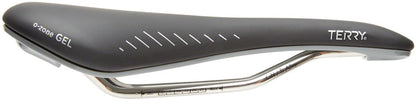 Terry Raven Ti Gel Saddle - Titanium Black