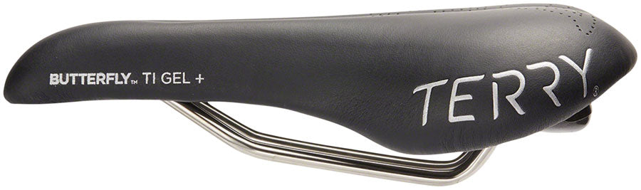 Terry Butterfly Ti Gel+ Saddle - Titanium Black Women's