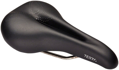 Terry Butterfly Ti Gel+ Saddle - Titanium Black Women's