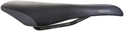 Terry Falcon X Saddle - Chromoly Black Gray Women's