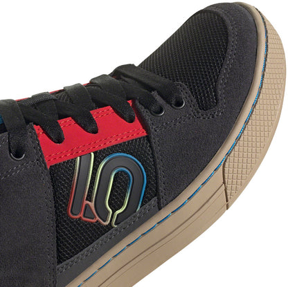Five Ten Freerider Flat Shoes - Men's Core Black/Carbon/Pulse Lime 12.5