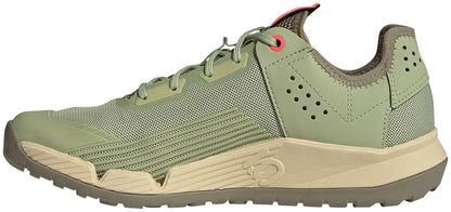Five Ten Trailcross LT Flat Shoes - Women's Magic Lime/Quiet Crimson/Orbit Green 9.5