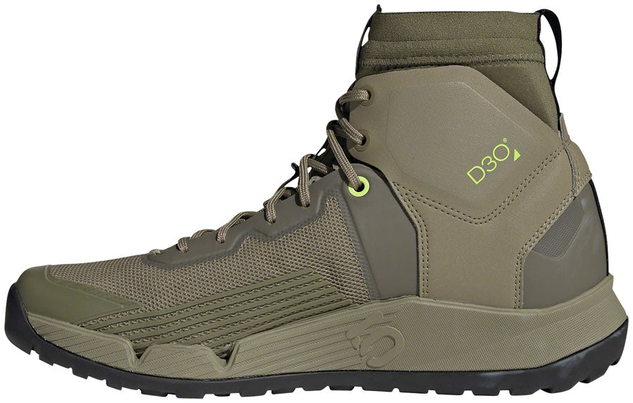 Five Ten Trailcross Mid Pro Flat Shoes - Men's Orbit Green/Core BLK/Pulse Lime 9