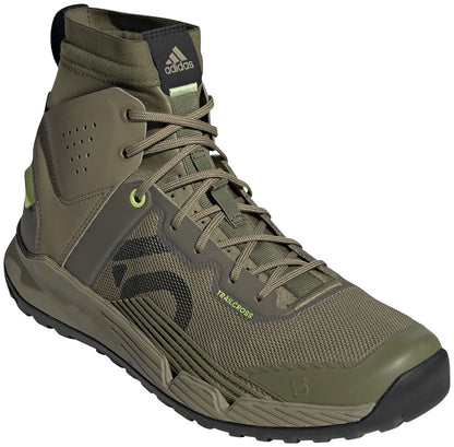 Five Ten Trailcross Mid Pro Flat Shoes - Men's Orbit Green/Core BLK/Pulse Lime 9