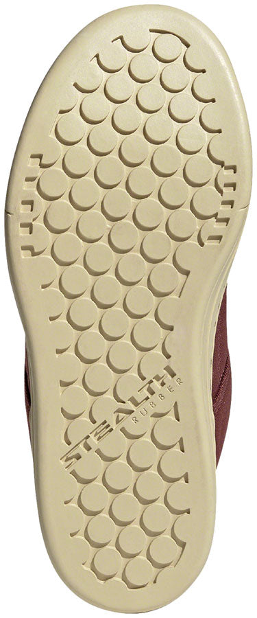 Five Ten Freerider Canvas Flat Shoes - Women's Quiet Crimson/Core BLK/Pulse Lime 10